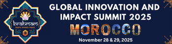 BRAHMAM GLOBAL INNOVATION & IMPACT SUMMIT 2025 Logo