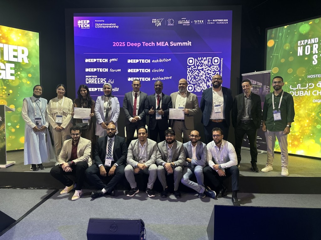 Brahmam leadership at the 2025 Deep Tech MEA Summit, Dubai