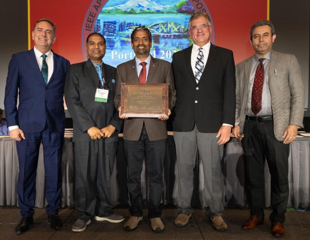 IEEE award presentation to Brahmam Innovations