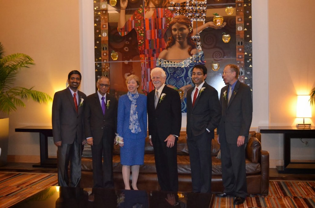 Brahmam leadership at international awards ceremony